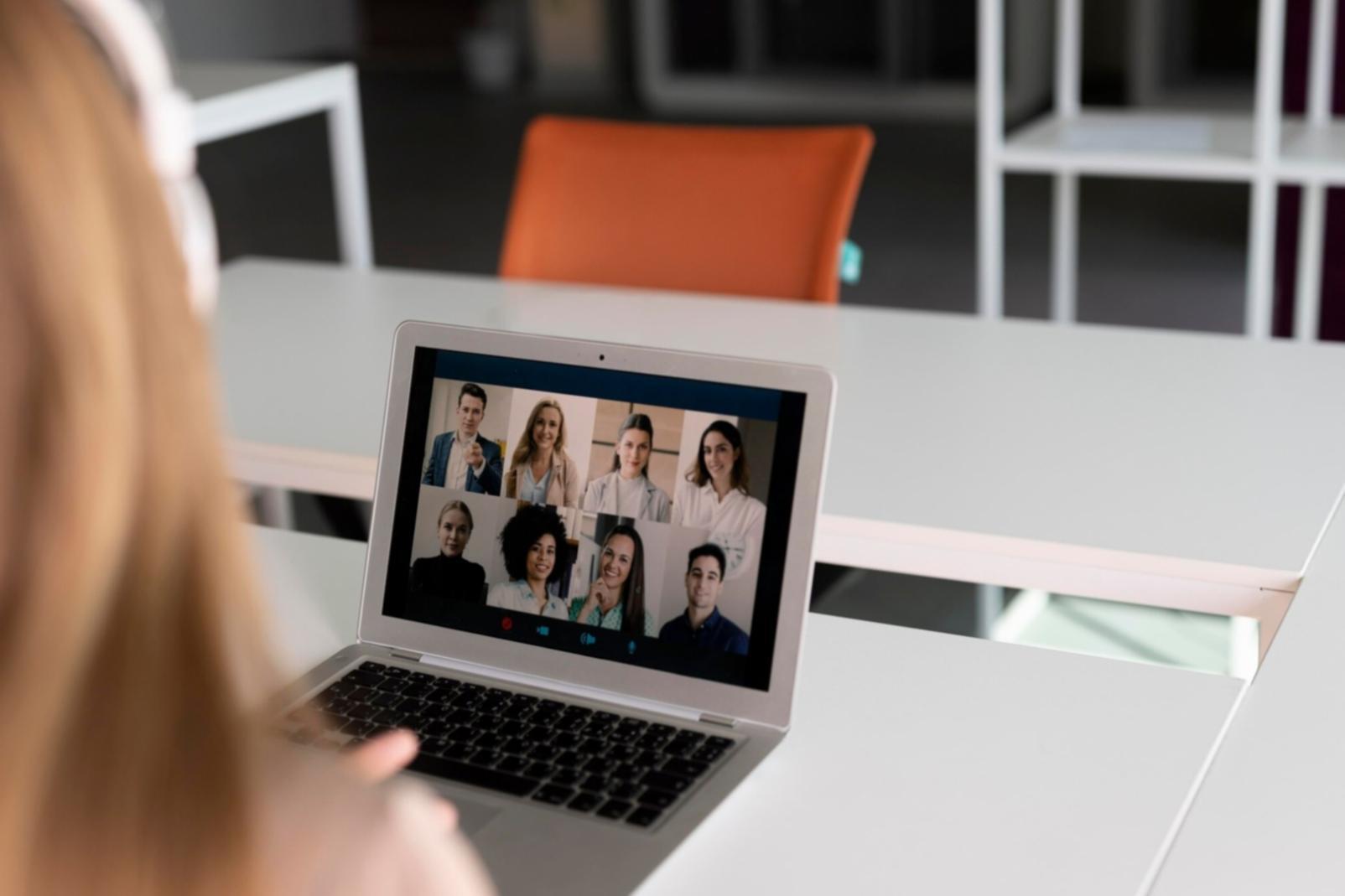 Tablet displaying interactive course materials and progress tracking